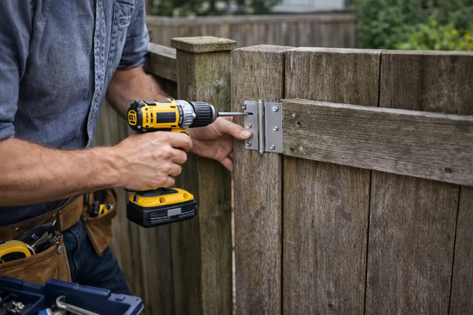 Fence gate and outdoor timber repairs for Melbourne properties